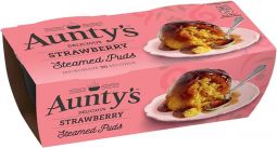 Aunty's Strawberry Pudding 2 pack 190g (6.7oz) X 6