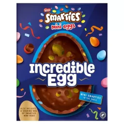 Smarties Giant Inclusion Egg 380g (13.4oz) X 4