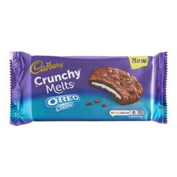 Cadbury's Crunchy Melts Oreo Creme 156g (5.5oz) X 12