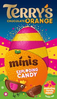 Terrys Chocolate Orange Small Egg Minis 91g (3.2oz) X 12