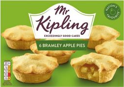 Mr Kipling Apple Pies 6s 399g (14.1oz) X 8