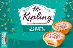Mr Kipling Festive Bakewell  X 10