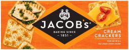 Jacobs Cream Crackers 200g (7oz) X 24