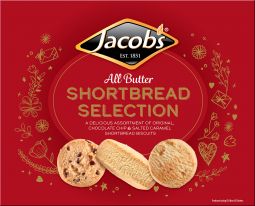 Jacobs Butter Shortbread Selection 400g (14.1oz) X 10