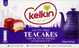 Kelkin Gluten Free Tea Cakes 150g (5.3oz) X 6