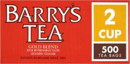 Barrys Gold Teabags F/S  500's 1500g (52.9oz)