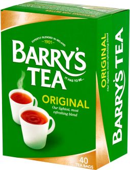 Barrys Tea Green Breakfast 40 Bags 125g (4.4oz) X 6