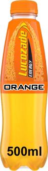 Lucozade Orange 500ml (16.9fl oz) X 24