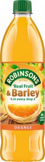 Robinsons Fruit & Barley Orange NAS 1L (33.8fl oz) X 12
