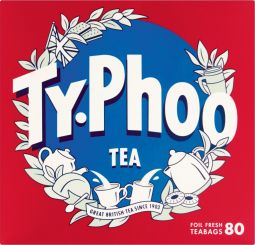 Typhoo Teabags 80's X 12