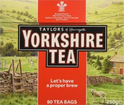 Yorkshire Red Teabags 80's X 10