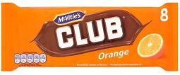 Mc Vities Club Orange Chocolate 7 Pack 154g (5.4oz) X 30