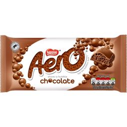 Aero Giant Milk Chocolate 90g (3.2oz) X 15