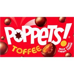 Poppets Chew Toffee 36g (1.3oz) X 36