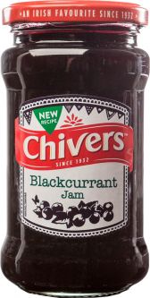 Chivers Blackcurrant Jam 370g (13oz) X 12