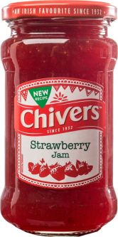 Chivers Strawberry Jam 370g (13oz) X 12