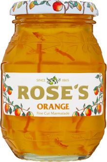 Roses Orange Fine Cut Marmalade 454g (16oz) X 6
