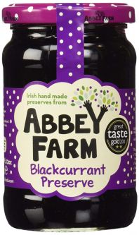 Abbey Farm Irish Blackcurrrant 350g (12.3oz) X 6