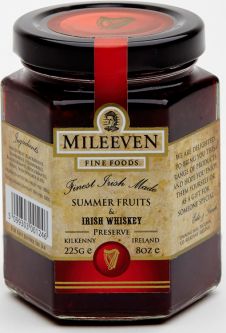 Mileeven Summer Fruits & Whiskey Jam 225g (7.9oz) X 12
