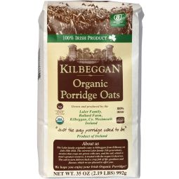 Kilbeggan Organic Oatmeal 1Kg (35.2oz) X 10