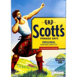 Scotts Porridge Oats 1Kg (35.2oz) X 10