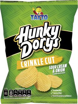 Hunky Dory Sour Cream & Onion 37g (1.3oz) X 50