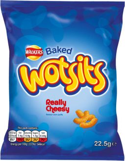 Walkers Wotsits Cheese 22.5g (0.8oz) X 32