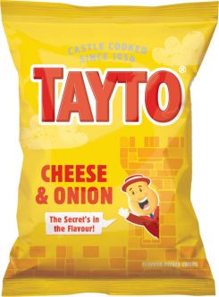 Tayto NI Cheese & Onion 32.5g (1.1oz) X 48