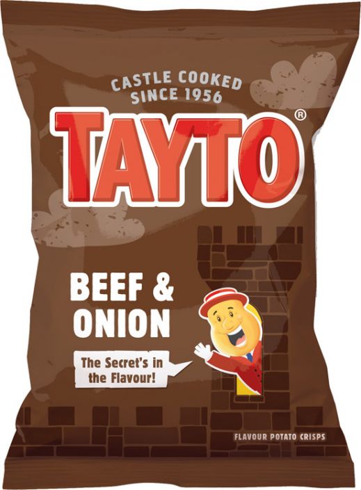 Tayto Ni Beef Onion 37 5g 1 3oz X 32 Food Ireland Wholesale