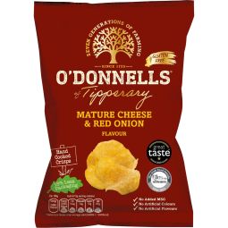 O' Donnells Cheese & Onion 47.5g (1.7oz) X 32