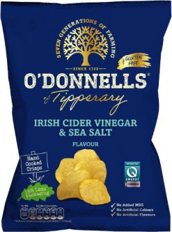 O' Donnells Salt & Vinegar 47.5g (1.7oz) X 32