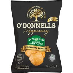 O' Donnells Ballymaloe Relish & Cheddar Cheese 47.5g (1.7oz) X 32