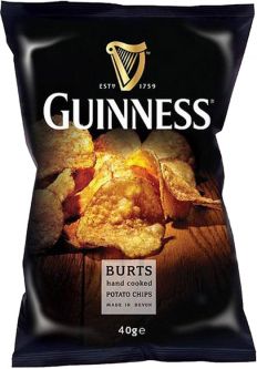 Burts Guinness Crisps 40g (1.4oz) X 20