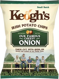 Keoghs Dubliner Cheese & Onion 40g (1.4oz) X 28