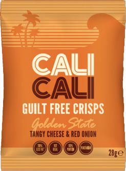 Cali Crisp Tangy Cheese & Red Onion 28g (1oz) X 21