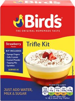 Birds Strawberry Trifle Mix 141g (5oz) X 10