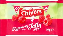 Chivers Jelly Raspberry 135g (4.8oz) X 12