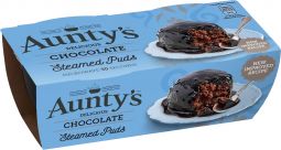 Aunty's Chocolate Pudding 2 pack 190g (6.7oz) X 6