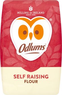 Odlums Self Raising Flour 2Kg (70.5oz) X 8