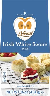 Odlums Irish White Scones 454g (16oz) X 10