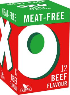 Oxo Beef Flavor (Meat Free)12's 71g (2.5oz) X 24