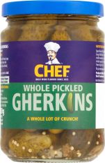 Chef Whole Gherkins 350g (12.3oz) X 12