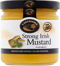 Lakeshore Strong Irish Mustard 200g (7oz) X 6