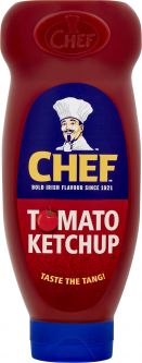 Chef Ketchup Squeezy 740g (26.1oz) X 12
