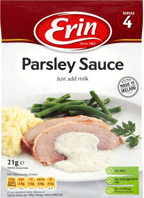 Erin Parsley Sauce 22g (0.8oz) X 24: Food Ireland Wholesale