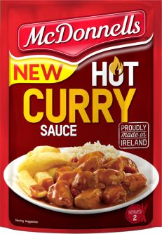 McDonnells Hot Curry 50g (1.8oz) X 12