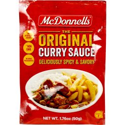 McDonnells Original Curry 50g (1.8oz) X 12