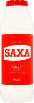 Saxa Salt 750g X 12