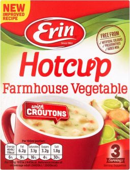 Erin HC Farmhouse Veg/Croutons 3 Servings 75g (2.6oz) X 12
