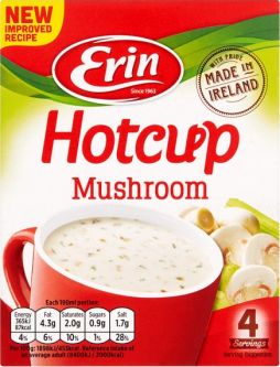 Erin Hot Cup Mushroom 4 Servings 77g (2.7oz) X 12